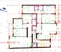 Снимка 2 — Четиристаен апартамент с простор и метро достъп в Хаджи Димитър