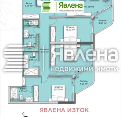 Снимка 2 — Многостаен апартамент в София, Кръстова вада