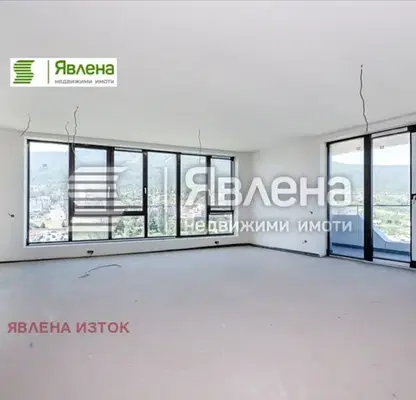 Снимка 3 — Четиристаен апартамент с панорамна гледка към Витоша в Кръстова вада