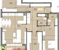 Снимка 2 — Четиристаен апартамент с високи тавани в Левски Г, София