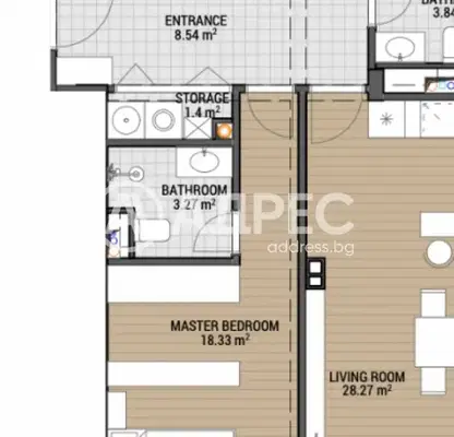 Photo 3 — Four-room apartment with yard in m-t Kambanite, Sofia