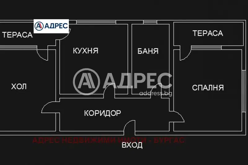 Двустаен апартамент в с. Равнец