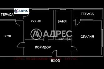 Двустаен апартамент в с. Равнец