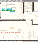 Двустаен апартамент в Кайсиева ина
