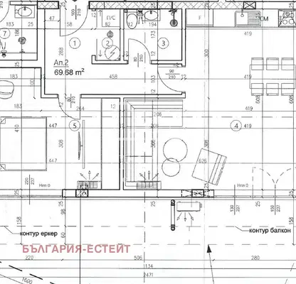 Снимка 5 — Двустаен апартамент в к.к. Св.Св. Константин и Елена