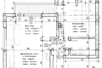 Двустаен апартамент с морска гледка в Аспарухово, Варна