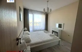 Обзаведен двустаен апартамент с морска панорама в Аспарухово, Варна