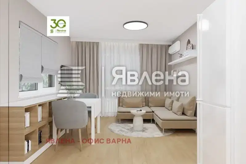 Двустаен апартамент с балкон в нова сграда в Базар Левски, Варна