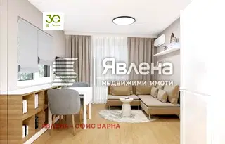Двустаен апартамент с балкон в нова сграда в Базар Левски, Варна