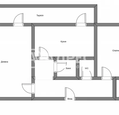 Photo 4 — 2-bedroom apartment in Sofiya, Borovo