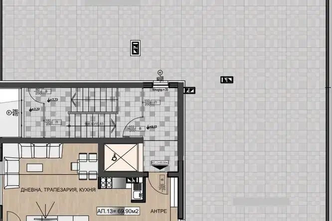 2-bedroom apartment in Sofiya, Gorna Banya