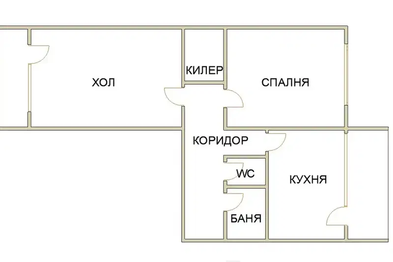 2-bedroom apartment in Sofiya, Hadji Dimityr