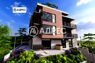 Просторен двустаен апартамент с панорамна гледка в Изгрев, Варна