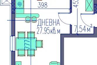 Двустаен апартамент в Пловдив, Каменица 2
