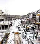 Партерен двустаен апартамент с двор и гледка към Витоша в Карпузица
