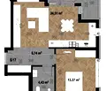 Снимка 2 — Двустаен апартамент в София, Кръстова вада