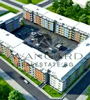Двустаен апартамент с тераса в нова сграда в Кючук Париж, Пловдив