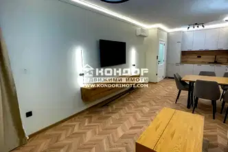 Двустаен апартамент с южно изложение в Кючук Париж, Пловдив