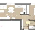 Снимка 2 — Двустаен апартамент в София, Левски Г
