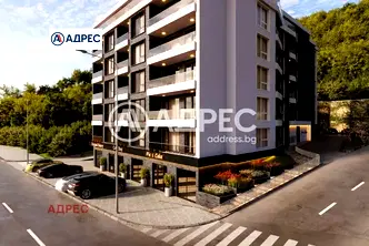 Двустаен апартамент с морска панорама в м-т Ален мак, Варна