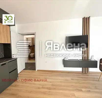 Снимка 3 — Двустаен апартамент с южно изложение в м-т Пчелина, Варна