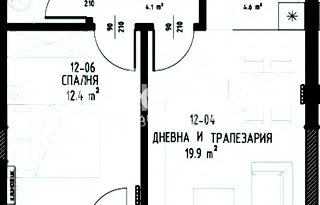 Двустаен апартамент с висок клас строителство в Малинова долина