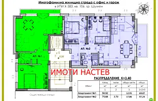 Двустаен апартамент в Шумен, Математическа гимназия
