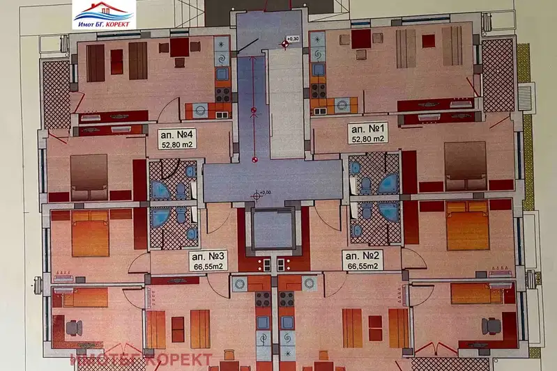 2-bedroom apartment in Sofiya, Nadejda 3