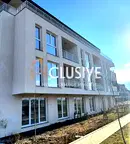 Двустаен апартамент с балкон в нова тухлена сграда в Обеля