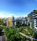 Двустаен апартамент в затворен комплекс Teatralna Park Residence, Оборище