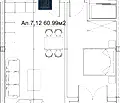 Снимка 2 — Двустаен апартамент с функционално разпределение в Орландовци, София