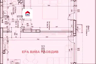Двустаен апартамент с двор на партер в Остромила, Пловдив