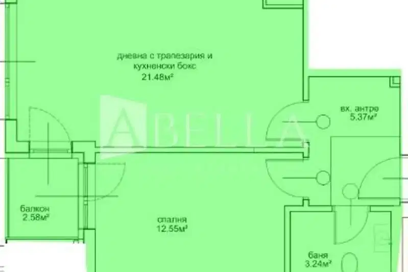 2-bedroom apartment in Sofiya, Ovcha Kupel 2