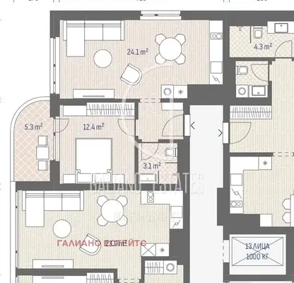 Photo 4 — 2-bedroom apartment in Sofiya, Ovcha Kupel