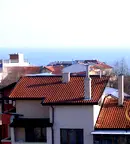 Двустаен апартамент с югозападно изложение и морска гледка в Сарафово