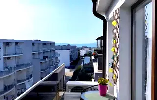 Двустаен апартамент с морска гледка в Сарафово, Бургас