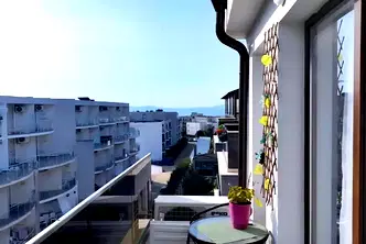 Двустаен апартамент с морска гледка в Сарафово, Бургас