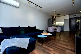 Двустаен апартамент с морска гледка в Burgas Beach Resort 2, Сарафово