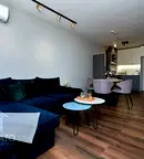 Двустаен апартамент с морска гледка в Burgas Beach Resort 2, Сарафово
