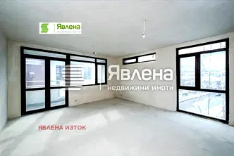 Двустаен апартамент с панорамна тераса в Симеоново, София