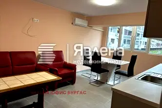 Отремонтирана двустайна гарсониера с южно изложение в Славейков, Бургас
