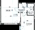 Снимка 2 — Двустаен апартамент в нов луксозен комплекс в Тракия, Пловдив