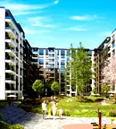 Двустаен апартамент с озеленен вътрешен парк в Тракия, Пловдив