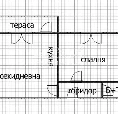 Снимка 5 — Двустаен апартамент в Шумен, Тракия