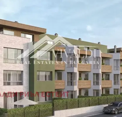 Снимка 2 — Двустаен апартамент с морска панорама във Виница, Варна