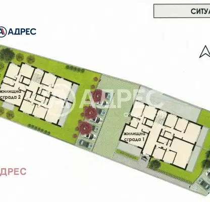 Снимка 3 — Двустаен апартамент с морска панорама във Виница, Варна