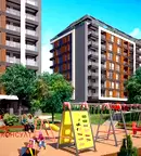 Двустаен апартамент с тераса в нов комплекс Garden Residence, Връбница 2