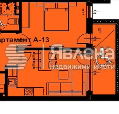 Снимка 2 — Двустаен апартамент в Бургас, Поморие