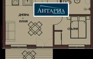 Двустаен апартамент в Бургас, Созопол