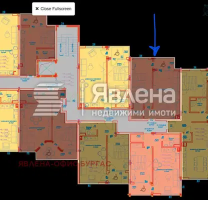 Снимка 3 — Двустаен апартамент в Слънчев бряг с тераса и асансьор